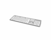 Hama bezdrátová klávesnice KW-700, stříbrná/bílá