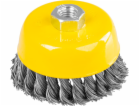 Strend Pro kartáč TCB-500 100 mm, hrncový kartáč, opleten...
