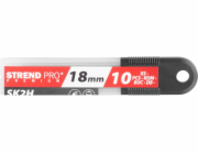 Blade Strend Pro Premium FDB50, BlackMatt, 18 mm, odlamovací, náhradní, balení. 10 ks