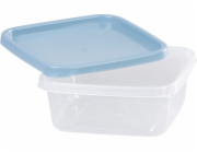 Dóza na potraviny 600 ml čtverec Lunchbox set 4 ks