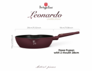 Pánev Berlinger Haus HLUBOKÁ TITANIOVÁ PÁNEV 28cm BERLINGER HAUS BH-8031 LEONARDO