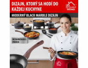 Pánev 28 cm MagicHome Black Marble Line