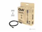 Club3D Kabel USB4 v2 Typ-C, 80Gbps, Certifikovaný kabel, ...