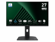 MSI monitor PRO MP275PG, 27"/1920 x 1080 (FHD)/IPS ,100Hz/1ms/HDMI/DP/D-Sub/Výšk. nast./Pivot/černá