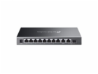 Switch TP-Link ES210GMP 1x SFP combo, 8x GLan s Poe+, 123...