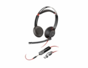 Poly Blackwire 5220 náhlavní souprava, 3.5 mm jack + USB-C/A adaptér, stereo