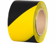 Páska Strend Pro, 80 mm, L-250 m, PE, výstražná, žlutá/černá