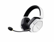 TRUST Herní sluchátka GXT 493W Carus, Bluetooth, 2.4GHz, bílá