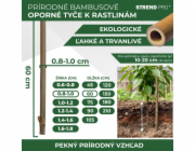 Podpěra rostlin bambus Garden KBT 0600/8-10 mm 10 ks