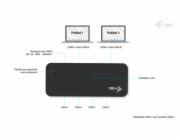 i-tec USB-A/USB-C Metal HUB 1x USB-C 3.1 + 3x USB 2.0