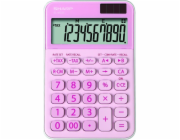SHARP kalkulačka - ELM335BPK - růžová