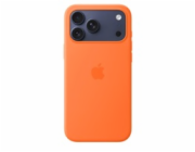 Apple iPhone 17 Pro Max Silicone Case with MagSafe – Orange