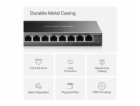 Switch TP-Link Mercusys MS108GS-M2 8x 2,5GLAN, kov
