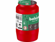 Svíčka hřbitovní olejová červená 152 g/57x94 mm (cca 50 h)