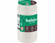 Svíčka hřbitovní olejová bílá 110 g/48x95 mm (cca 40 h)