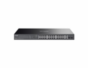 Switch TP-Link ES228GP 24x GLan s PoE+, 2x GLan, 2x SFP, 250W, Omáda SDN