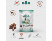 OLLO Air-Dried Duck strips - pamlsek pro psa - 80g