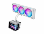 ASUS vodní chladič CPU AIO ROG RYUO IV SLC 360 ARGB, 3x120 mm, LGA1851, AM5, bílá