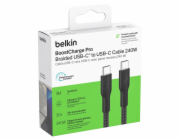Belkin USB-C/USB-c Cable 240W 3m  braided, white CAB025hq3MWH