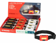 Čelovka Strend Pro Headlight, COB LED, 3xAAA, 6x4x1,8 cm, mix farieb (černá, bílá, červená), Sellbox