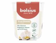 Svicka Bolsius True Scents, vanilka, 80x73 mm, ve skle