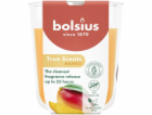Svicka Bolsius True Scents, mango, 80x73 mm, ve skle