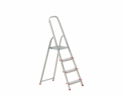 Schůdky ALVE EUROSTYL HOBBY 2914 4 stupňové, červené, 153 cm, nosn. 125 kg