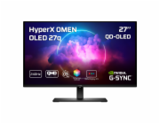 HyperX OMEN/27q/27,6"/QD-OLED/QHD/240Hz/0,03ms/Černá/3R