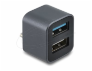 Delock - Rozbocovac - mini, s USB-C, 10 Gbps - 1 x USB 2.0 + 1 x USB-A 3.0 - hulka