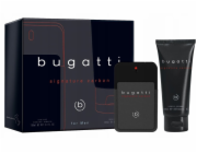 Sirowa Dárková sada BUGATTI Signature Carbon pro muže (toaletní voda 100 ml + sprchový gel 200 ml)