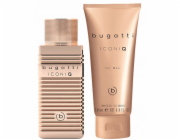 Sirowa BUGATTI Iconiq Gold pánská dárková sada (toaletní voda 100 ml + sprchový gel 200 ml)