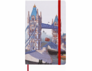 Moleskine MOLESKINE London Zápisník, L, 13x21cm, linkovaný, limitovaná edice