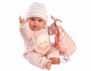 Panenka Peterkin Llorens 63812 38 cm plačící Olivia s dekou