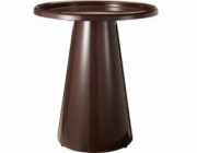 Home Styling Collection Kolekce bytového stylingu Kovový odkládací stolek, lesklý, 43 x 43 x 48,5 cm