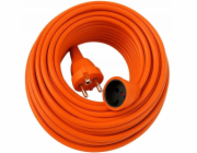 ExtraLink Extralink PowerLink | Prodlužovací síťový kabel | 50 m, oranžový, uzemněný, 3 x 1,5 mm2