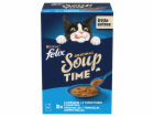 PURINA Felix Original Soup Time Box Fish - mokré krmivo p...