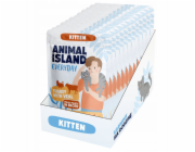 ANIMAL ISLAND Everyday Kitten Turkey with veal Box - mokré krmivo pro kočky - 12x85g