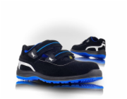 Bezpečnostní sandály VM Footwear Parma 2195-S1P ESD, velikost 45, černo-modré