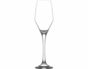 Sklenice Ella, LAV, skleněná, na šampaňské, 230 ml, 49x230 mm, bal. 6 ks