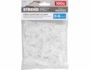 Klinok Strend Pro 7156, pre dlažbu 0-6 mm, 26x6x4 mm, obkladačský, bal. 100 ks