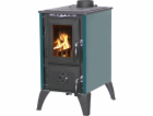 Kamna 806 IGLO, 9 kW, litina, tmavě zelená