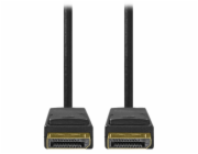NEDIS DisplayPort 1.4 kabel/ DisplayPort zástrčka – DisplayPort zástrčka/ 8K/ černý/ bulk/ 3m