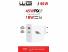 WG - Bezdrátová nabíječka do auta WG 32, 15W, s elektrick...