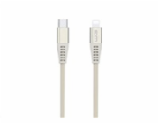 WG - Datový kabel Lightning MFi na Type-C, 1 metr, zlatá