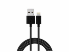 WG - Datový kabel Lightning MFI na USB-A, 2 metry, černá