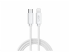 WG - Datový kabel Lightning MFi na Type-C, 2 metry, bílá