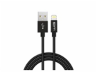 WG - Datový kabel Lightning na USB-A, 1 metr, černá