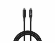 WG - Datový kabel Type-C na Type-C, 1 metr, 5 A, 240 W, 40Gbps, USB4, černá