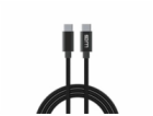 WG - Datový kabel Type-C na Type-C, 50 cm, černá