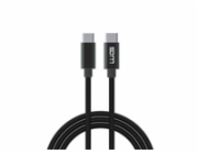 WG - Datový kabel Type-C na Type-C, 50 cm, černá